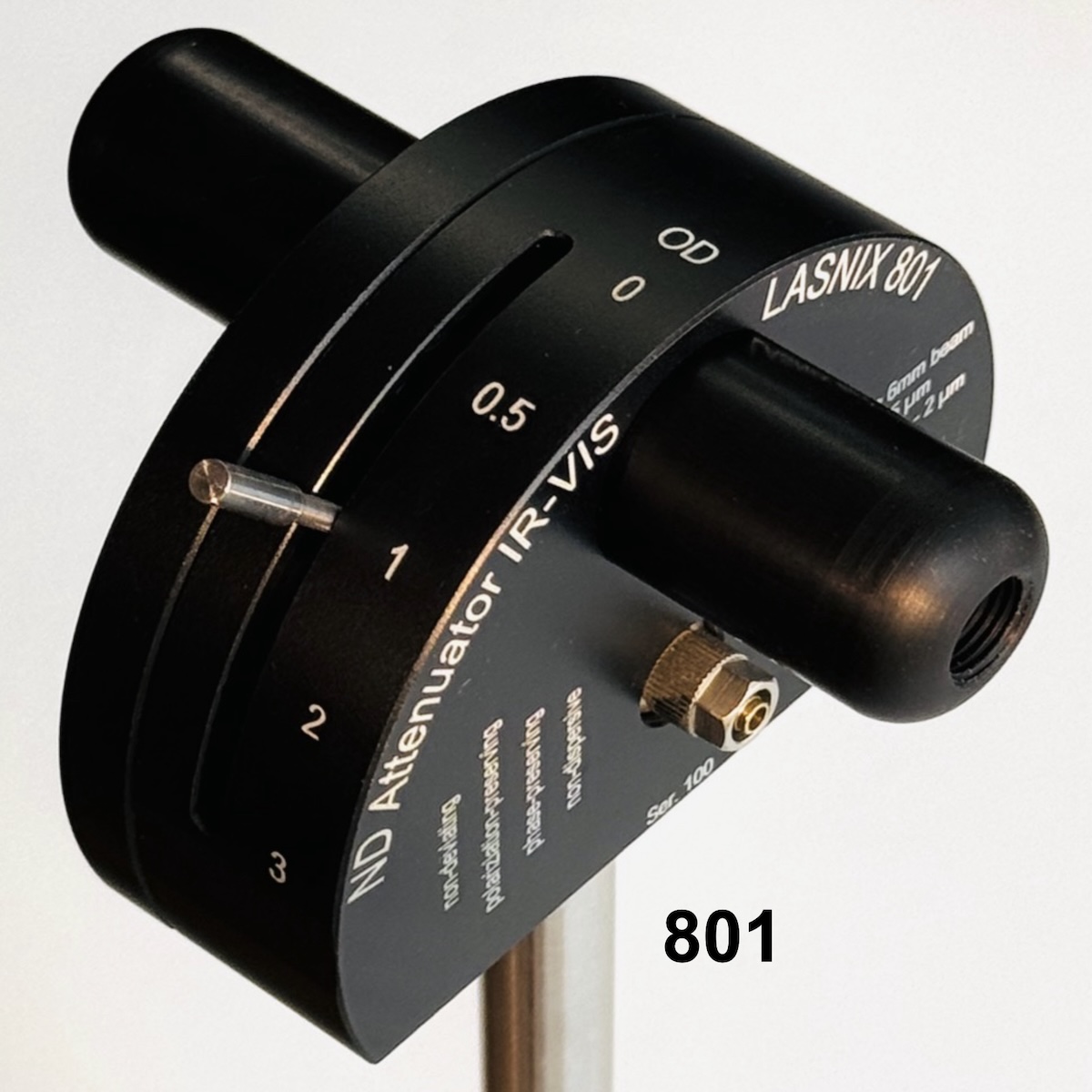 801 IR-VIS Neutral-Density Attenuators